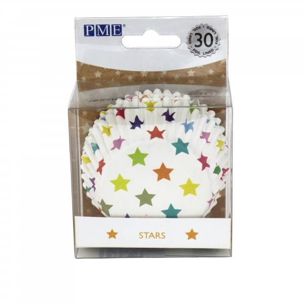 Cupcake Baking Cases - Stars